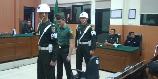 Prada DP Menangis Sepanjang Sidang hingga Tak Tahu Tuntutan Oditur