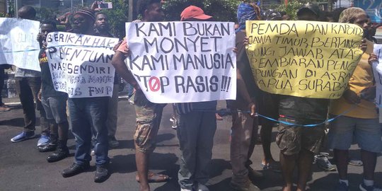 Mahasiswa Papua di Bali Desak Kasus Rasial di Surabaya dan Malang Diusut Tuntas