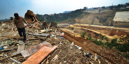 Melihat Progres Pembangunan Bendungan Ciawi