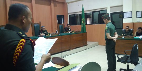 Oditur Nilai Prada DP Matang Rencanakan Bunuh Pacar