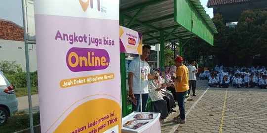 Mulai Hari Ini, Angkutan Umum di Bekasi Bisa Dipesan Online