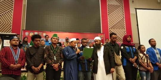 Mahasiswa Papua dan Sejumlah Pihak di Makassar Serukan Persatuan