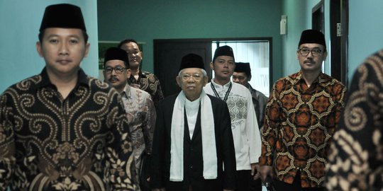 Ma'ruf Amin Ajak Pelaku Pasar Modal Kembangkan Sektor Pendidikan