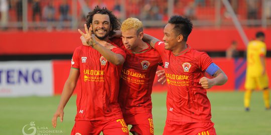 Hasil Shopee Liga 1 2019: Kalteng Putra Kalahkan Bhayangkara FC 3-2