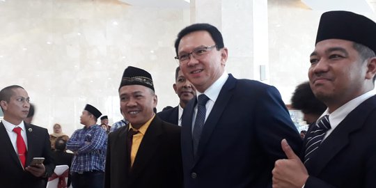 Ahok Hadiri Pelantikan Anggota DPRD DKI 2019-2024