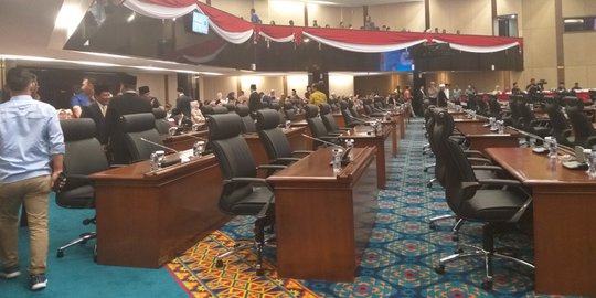 106 Anggota DPRD DKI Periode 2019-2024 Resmi Dilantik