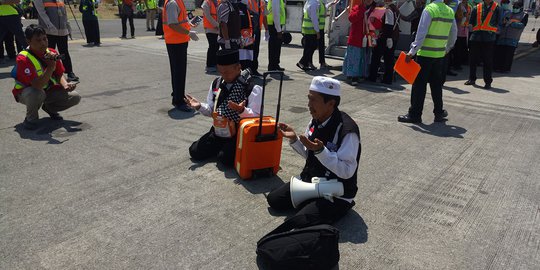 8.961 Jemaah Haji Asal Jateng dan Yogyakarta Tiba di Debarkasi Solo
