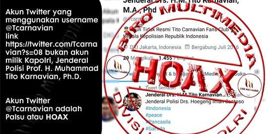 Bareskrim Laporkan 1.750 Akun Provokatif soal Papua ke Kominfo Agar Diblokir