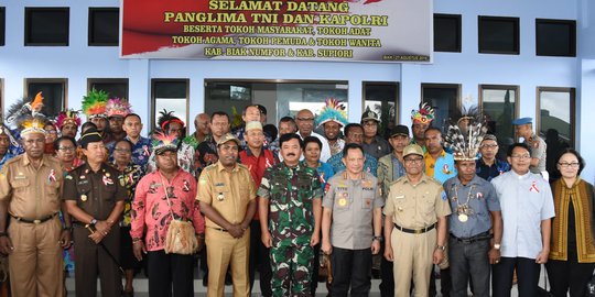 Panglima TNI Dialog dengan Masyarakat Papua Bahas Insiden di Surabaya dan Malang