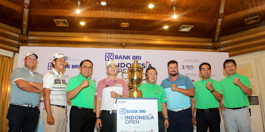 Dukung Industri Golf, Bank BRI Kembali Sponsori Indonesia Open