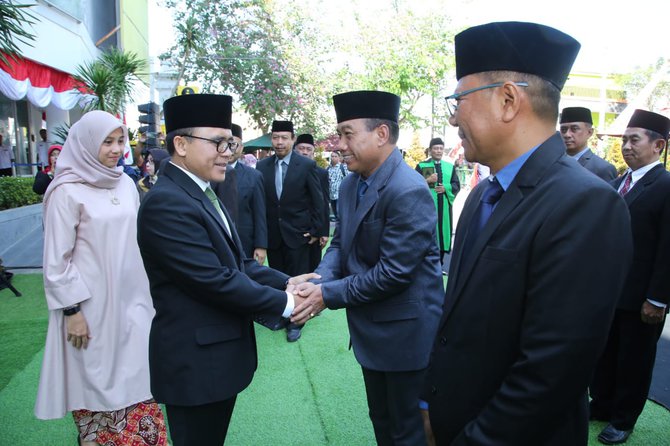 bupati banyuwangi lantik sekda baru