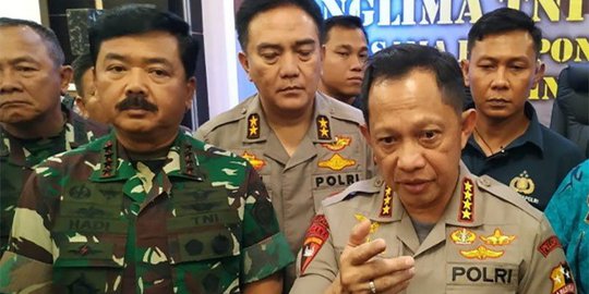 Panglima TNI-Kapolri Laporkan Hasil Pertemuan dengan Tokoh Adat di Papua ke Jokowi