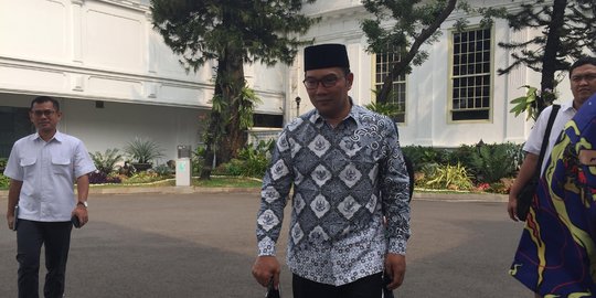 Temui Jokowi di Istana, Ridwan Kamil Beberkan Konsep Ideal Ibu Kota