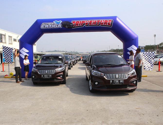 suzuki all new ertiga road trip ke cirebon