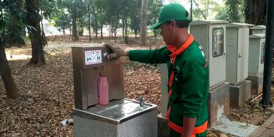 Keran Air Siap Minum di GBK Senayan: Airnya Bersih, Tempatnya Kotor