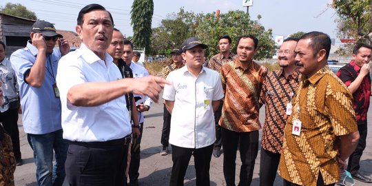 Luhut Tinjau Lokasi Pembangunan Masjid dari Putra Mahkota Abu Dhabi di Solo