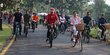 Saat Jokowi dan Iriana Sepedaan di Candi Borobudur
