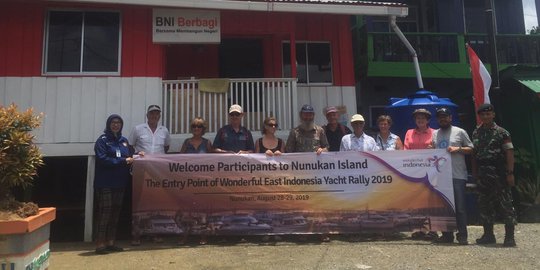 Peserta Wonderful East Indonesia Yacht Rally 2019, Terbuai Pulau Sebatik