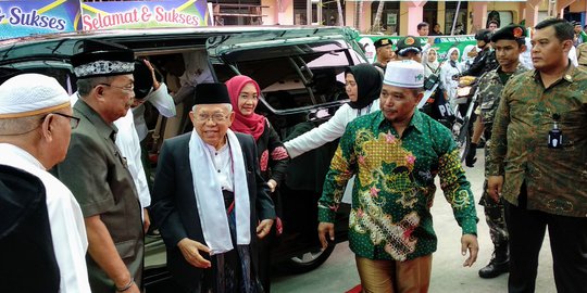 Ma'ruf Amin Sebut Konflik Ideologis Jadi Tantangan Besar 5 Tahun ke Depan