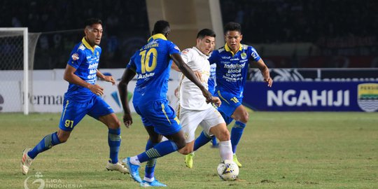 Hasil Shopee Liga 1 2019: Persib Bandung Raih Kemenangan Tipis 1-0 Atas PSS Sleman