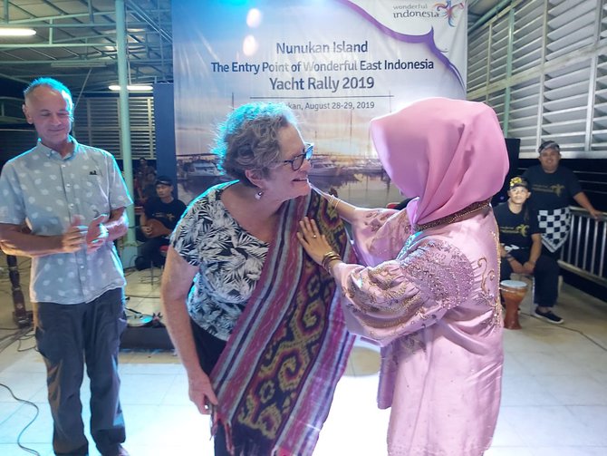 gala dinner akhiri petualangan manis yachter dunia di nunukan