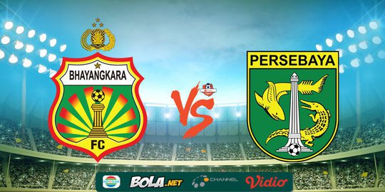 Live Streaming Bhayangkara FC vs Persebaya Surabaya 31 Agustus 2019
