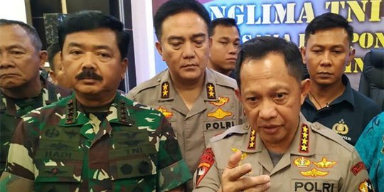 Hari Ini, Kapolri dan Panglima TNI Berkantor di Papua dan Papua Barat