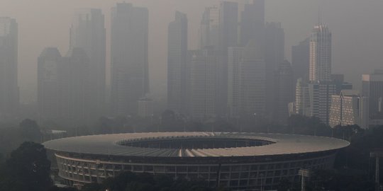 Data AirVisual: Kualitas Udara Jakarta Peringkat Kedua Terburuk di Dunia Hari Ini