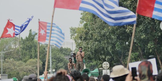 Ketua DPD Perindo Sorong Ketahuan Bawa 1.500 Bendera Bintang Kejora