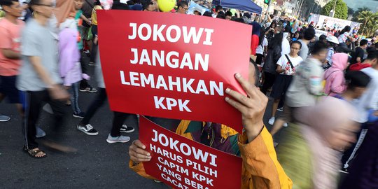 Jokowi Jangan Sampai Dikenang Jadi Presiden yang Lemahkan KPK