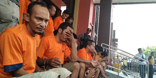 16 Pencuri di Samarinda Diringkus, Polisi Amankan Bukti 10 Motor dan 2 Mobil