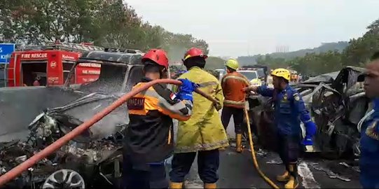 Kecelakaan Tol Cipularang, Polisi Sebut Pemilik Truk Berpeluang Jadi Tersangka