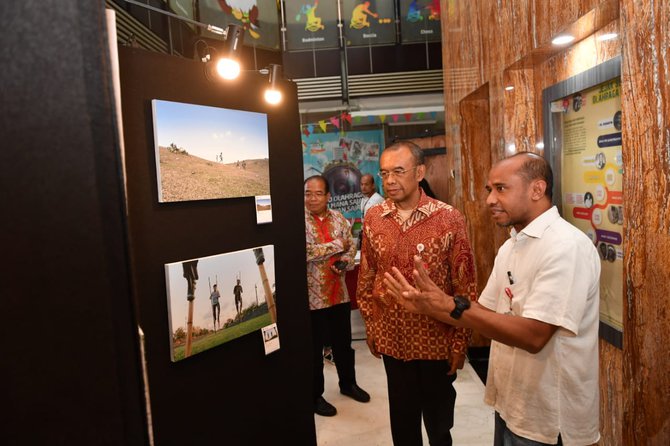 kemenpora gelar pameran foto olahraga