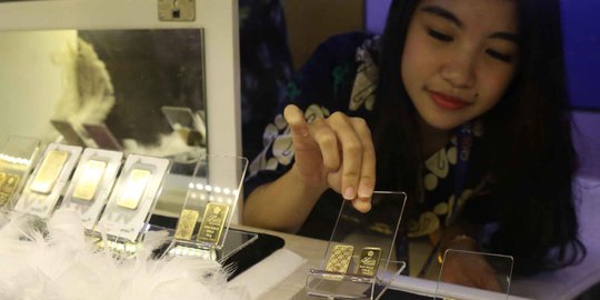 Harga Emas Antam Bertahan di Rp775.000 per Gram Hari ini