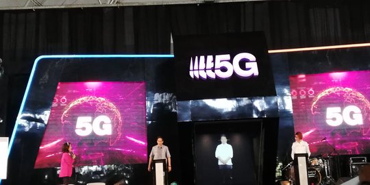 Tri Tampilkan Teknologi Hologram Ujicoba 5G