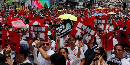 Jurus Baru Pemerintah Hong Kong Redam Amarah Pendemo