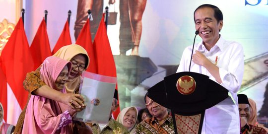 Jokowi: Insya Allah Tahun 2020 Seluruh Tanah di Sukoharjo 100% Bersertifikat