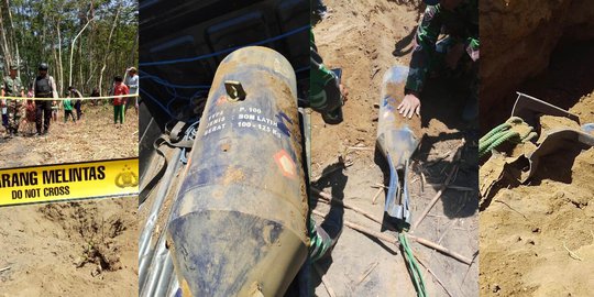 Bom 125 Kg dari Pesawat Sukhoi TNI AU Jatuh di Kebun Warga Lumajang