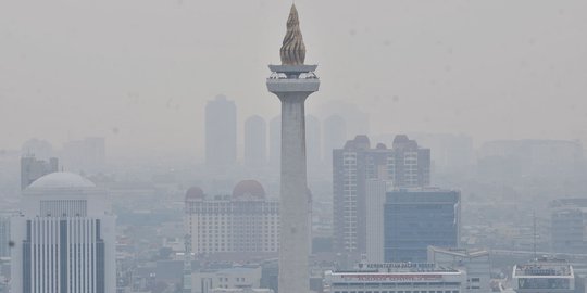 Minggu Pagi, Kualitas Udara Jakarta Terburuk Ketiga di Dunia