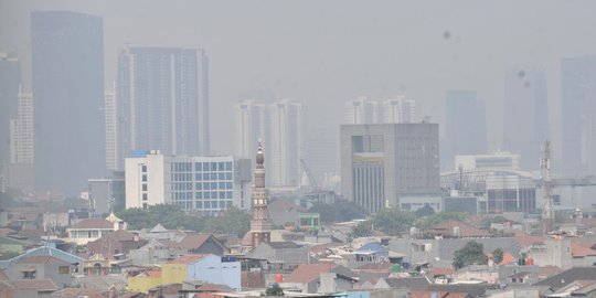 Terburuk Ketiga Dunia, Begini Penampakan Polusi Udara di Jakarta