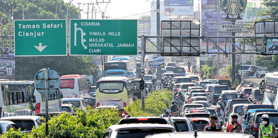 Polres Bogor Siapkan Alternatif Pengganti One Way di Jalur Puncak