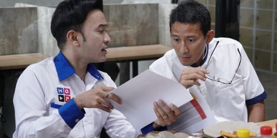 Sandiaga Uno Puji Sosok Ruben Onsu yang Profesional