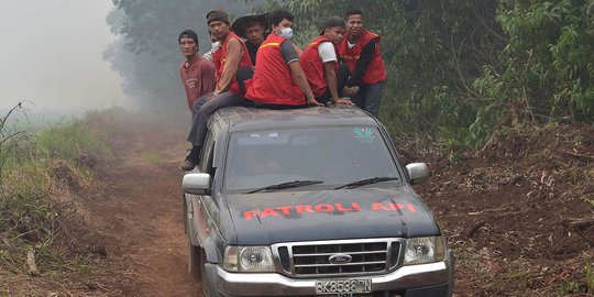 Sejak Awal Januari, Lahan Terbakar di Seluruh Riau Mencapai 6.425 Hektare