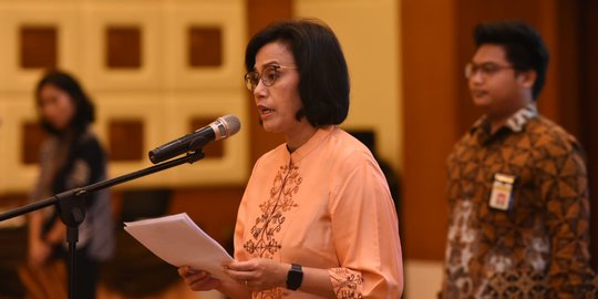 Di Pelantikan Pejabat Kemenkeu, Sri Mulyani Tekankan Sinergi Tangkal Gejolak Global