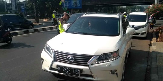 Ganjil Genap di Fatmawati, 30 Mobil Kena Tilang