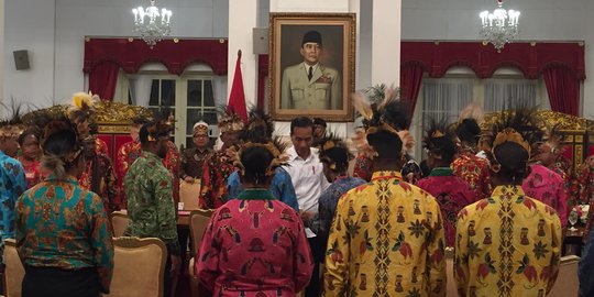 Bertemu Presiden Jokowi, Tokoh Papua Minta Pemekaran Hingga Bangun Istana