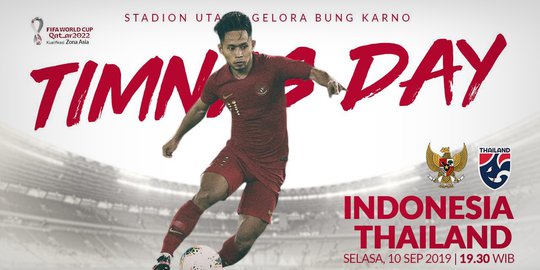 Link Live Streaming Indonesia vs Thailand: Ini Prediksi Susunan Pemain