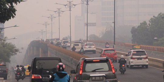 8 Pelajar di Sekolah Abdurrab Riau Terserang ISPA Akibat Kabut Asap