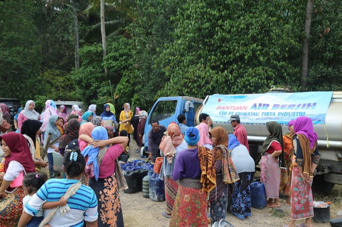 krakatau steel bago bagi air bersih