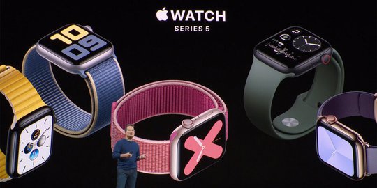 Apple Watch Series 5 Dirilis, Kini Dengan Layar Always On!